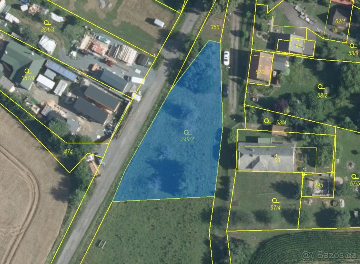 Pozemky pro bydlení, Chrast u Chrudimě, 538 51, 1 365 m²