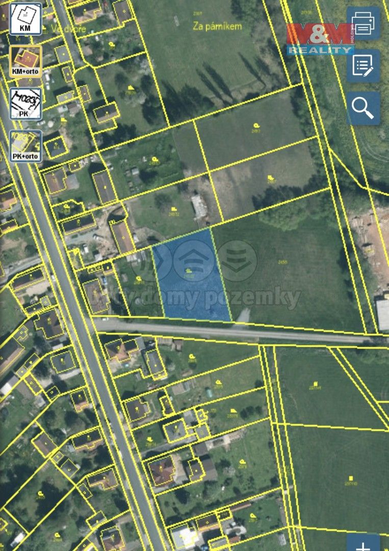 Pozemky pro bydlení, Přeštice, 334 01, 1 729 m²