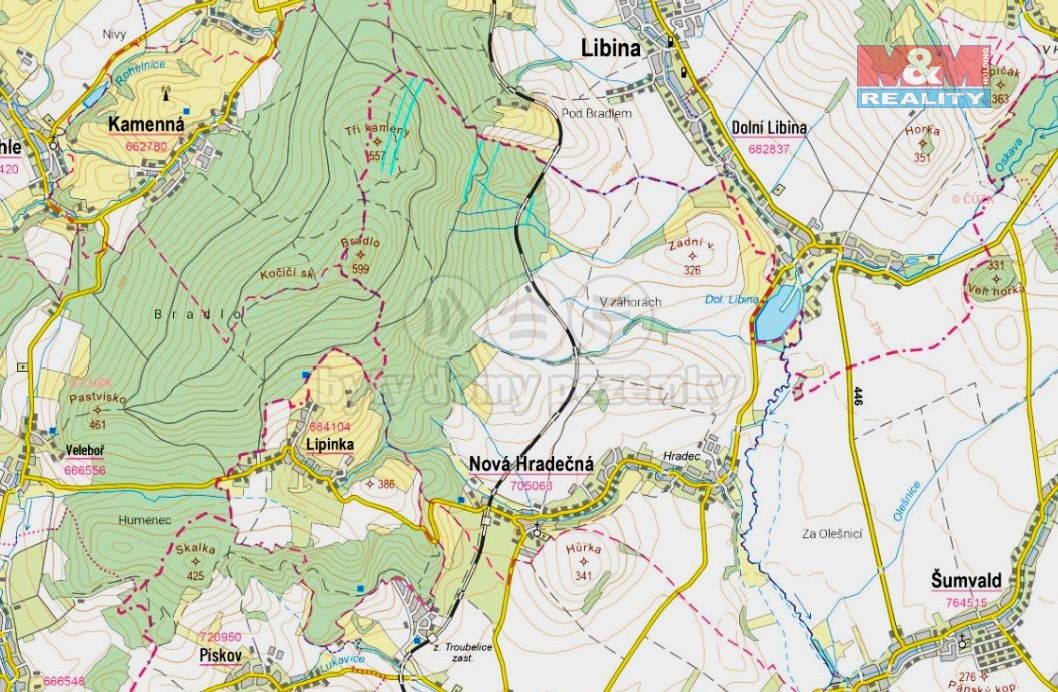 Prodej les - Troubelice, 783 83, 28 654 m²