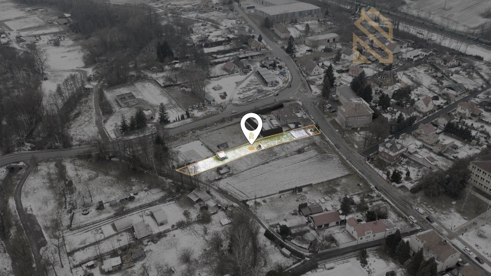 Prodej pozemek pro bydlení - Hoštka, 1 248 m²
