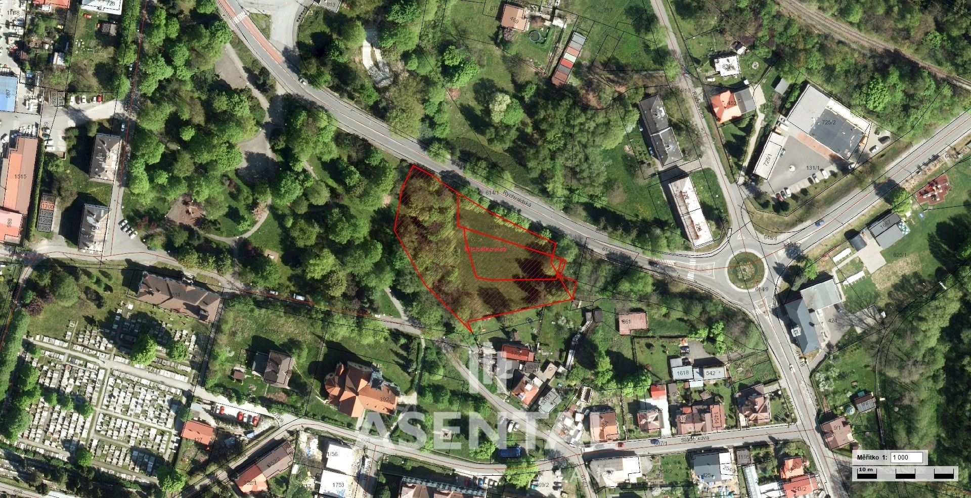 Pozemky pro bydlení, Rychvaldská, Ostrava, 4 372 m²