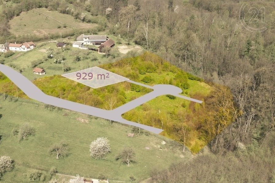 Pozemky pro bydlení, Choryně, 929 m²