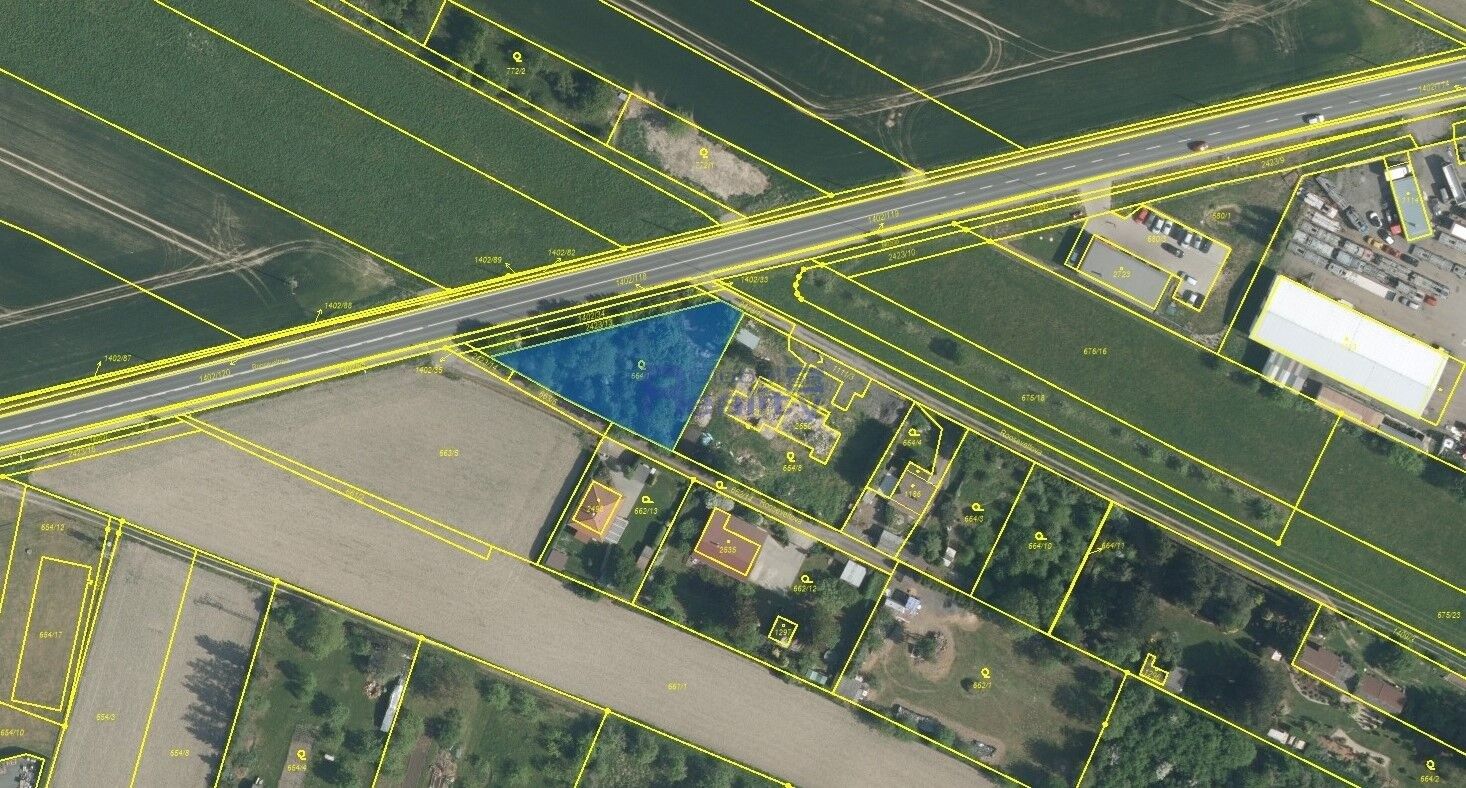 Pozemky pro bydlení, Chlumec nad Cidlinou, 1 151 m²