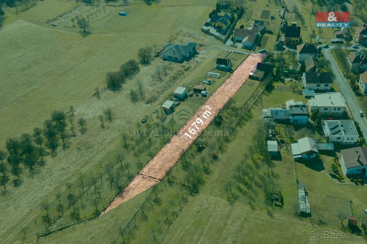 Prodej pozemek pro bydlení - Slavičín, 763 21, 1 679 m²