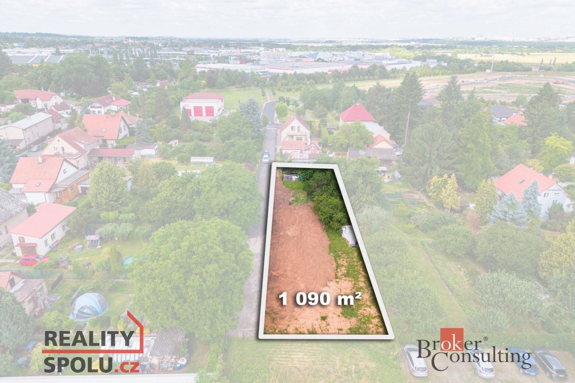 Pozemky pro bydlení, Čestlice, 1 090 m²