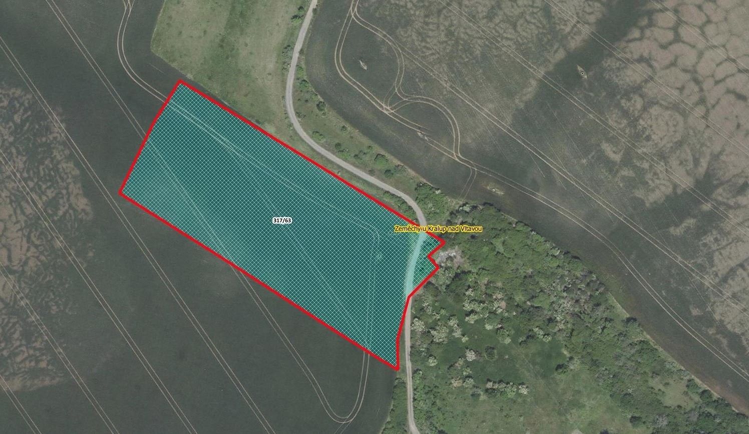 Zemědělské pozemky, Zeměchy, Kralupy nad Vltavou, 12 830 m²