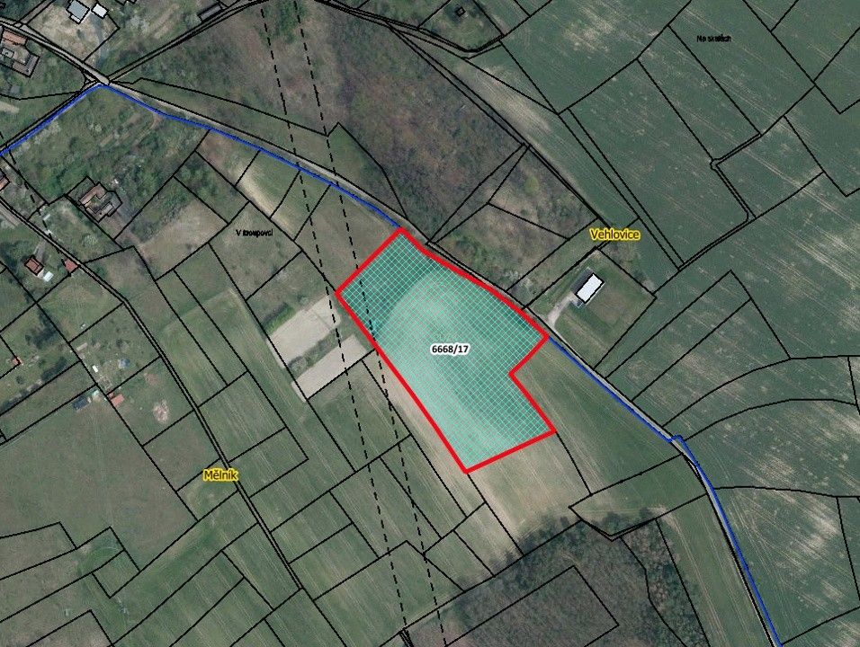 Zemědělské pozemky, Mělník, 13 720 m²