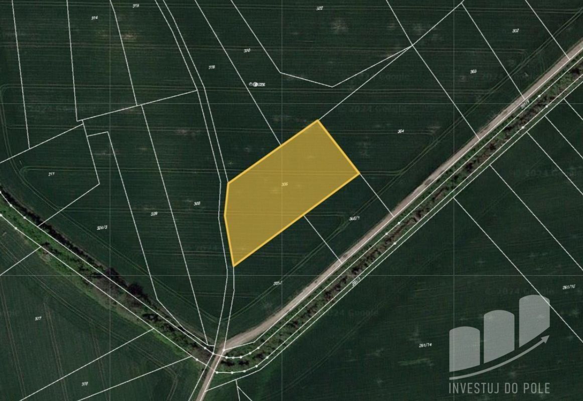 Zemědělské pozemky, Jíkev, 3 014 m²