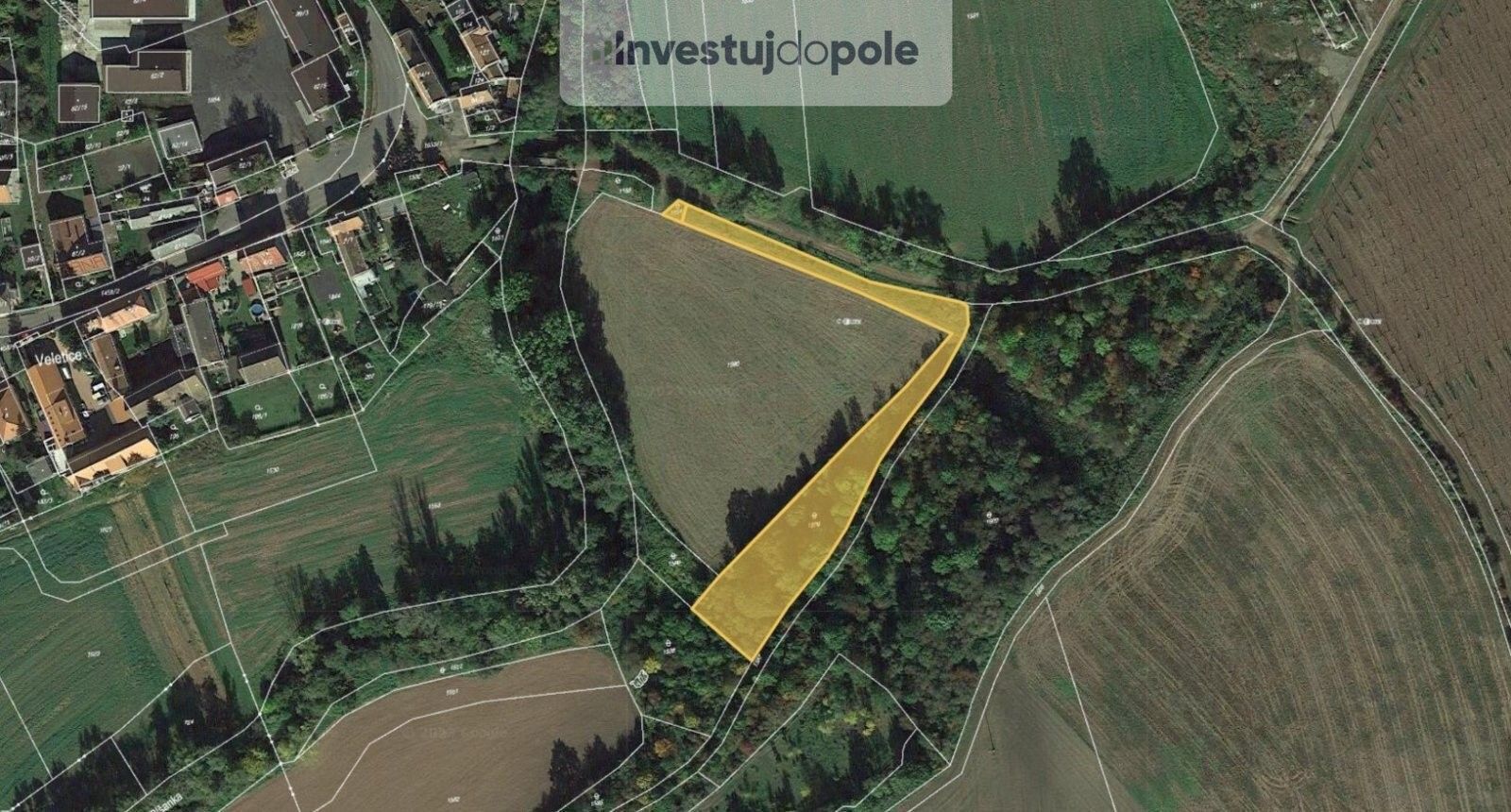 Prodej pozemek pro bydlení - Veletice, Holedeč, 1 492 m²