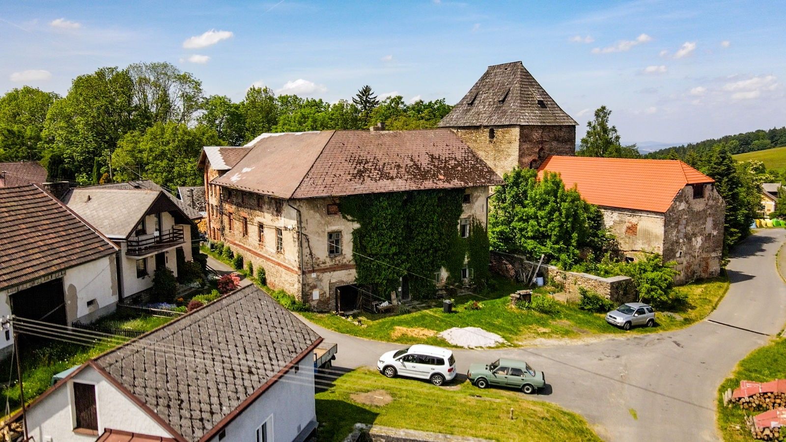 Památky, Čachrov, 250 m²