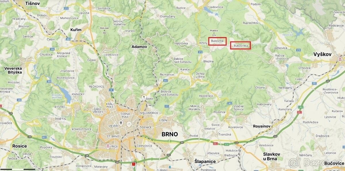 Ostatní, Křtiny, 679 05, 3 877 m²