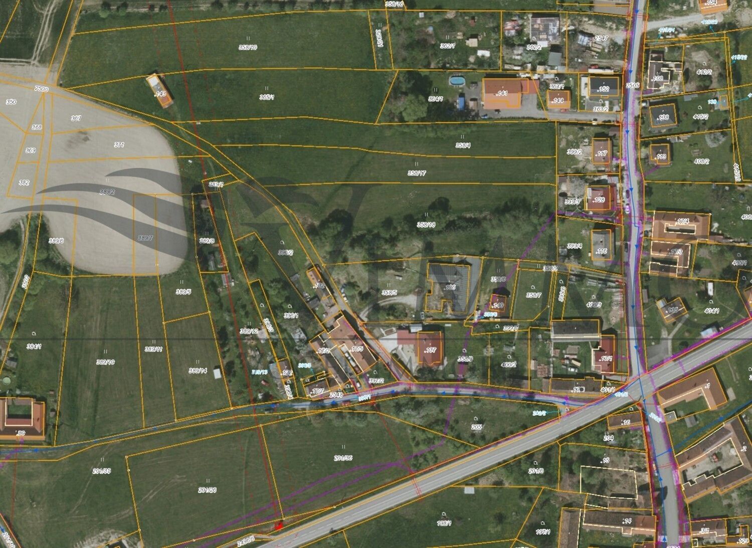 Prodej pozemek pro bydlení - Trocnov, Borovany, 2 403 m²