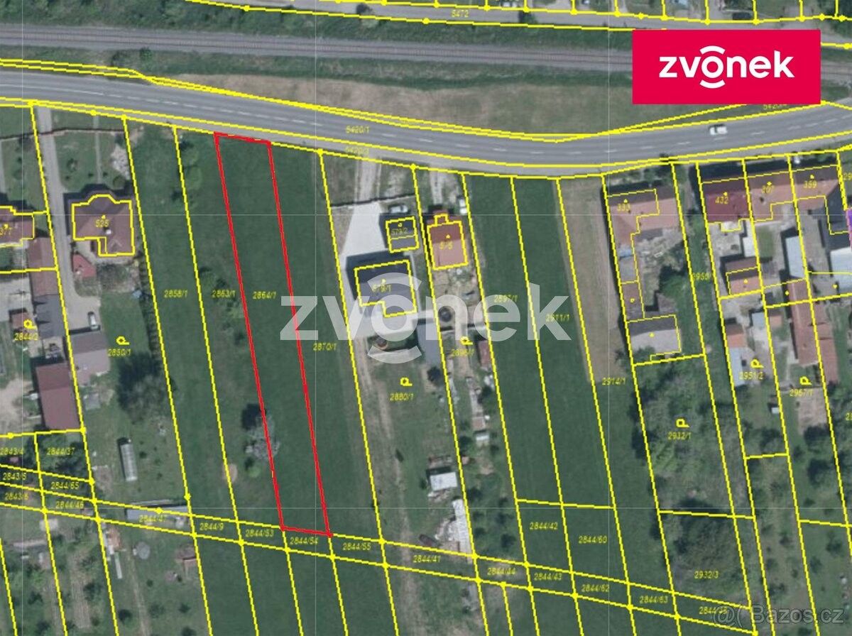 Pozemky pro bydlení, Bojkovice, 687 71, 1 050 m²