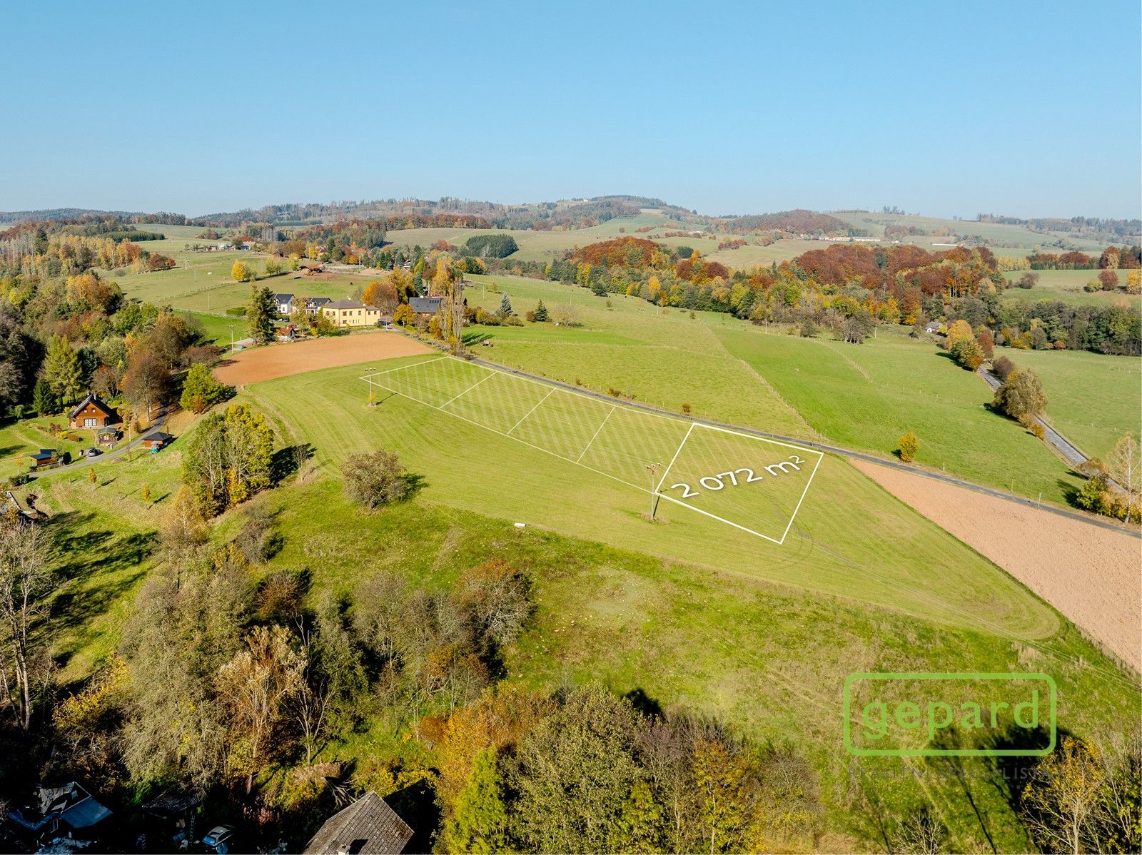 Pozemky pro bydlení, Úhlejov, 2 072 m²