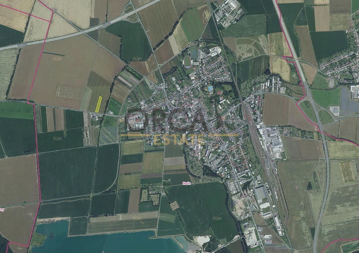 Prodej zemědělský pozemek - Hulín, 768 24, 1 021 m²