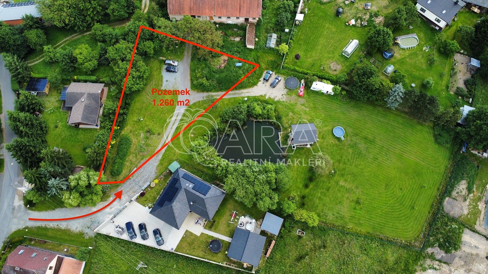 Pozemky pro bydlení, Mokrouše, 1 260 m²