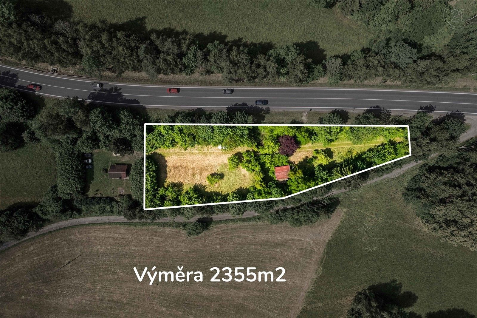Pozemky pro bydlení, Miličín, 2 355 m²