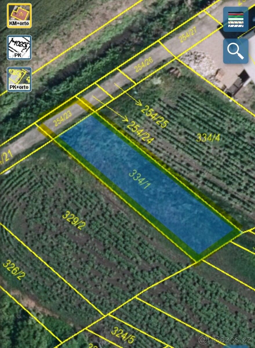 Pozemky pro bydlení, Hrušky, 691 56, 380 m²