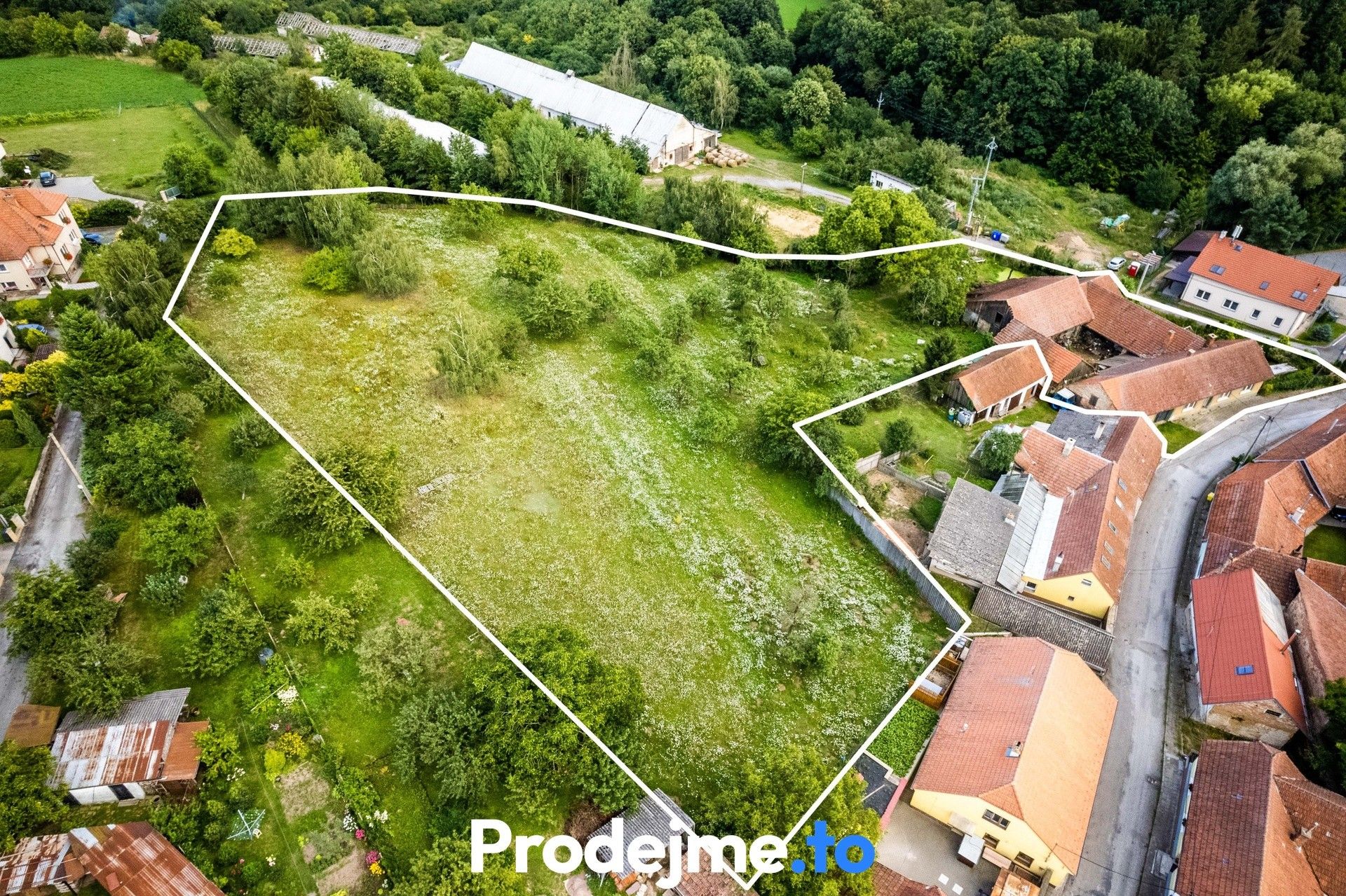 Pozemky pro bydlení, Úsuší, 8 074 m²