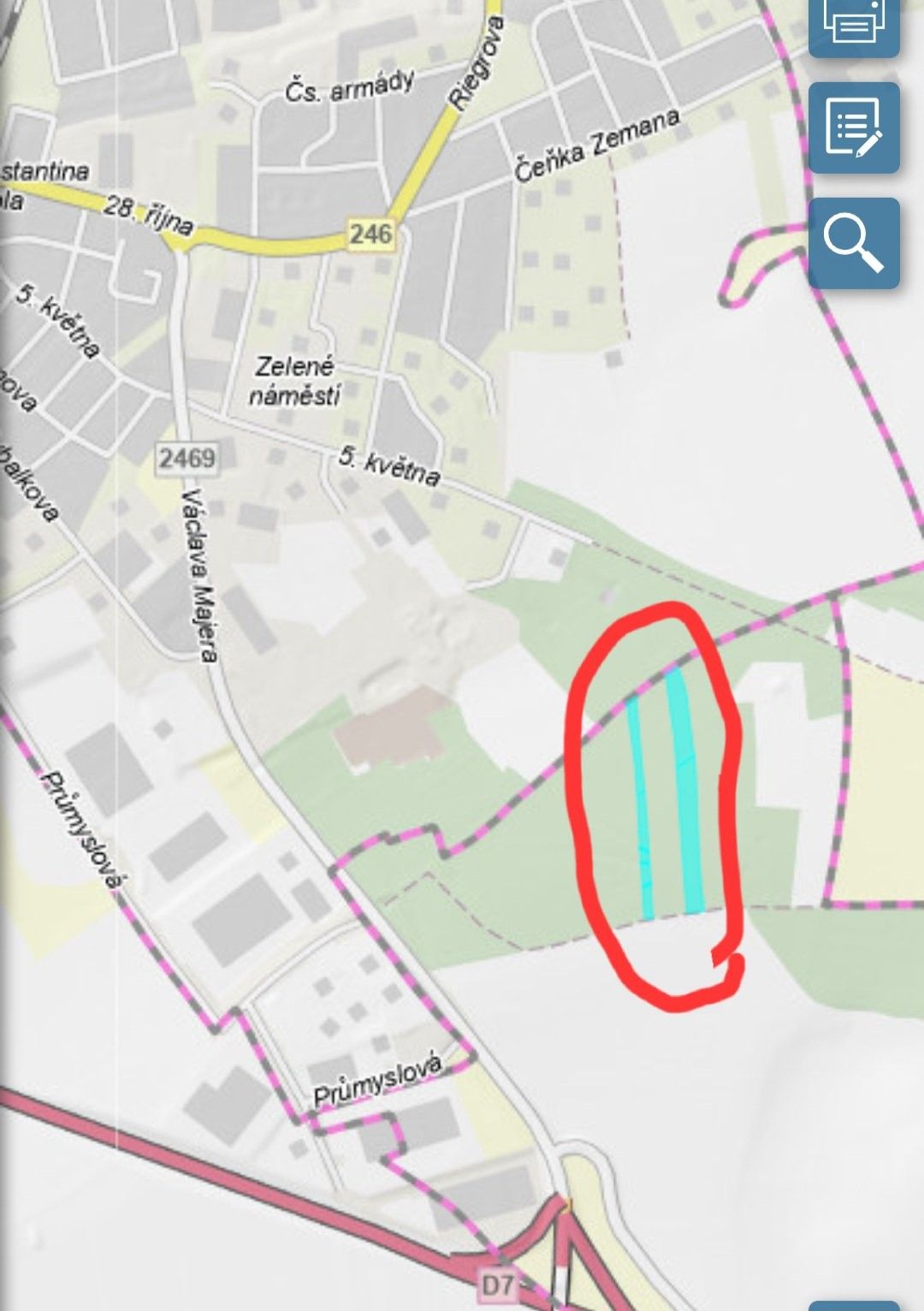 Louky, 5. května, Louny, 60 000 m²