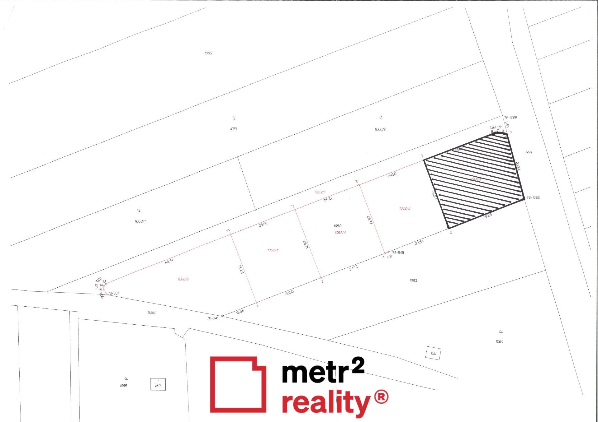 Pozemky pro bydlení, Křemenec, Konice, 789 m²