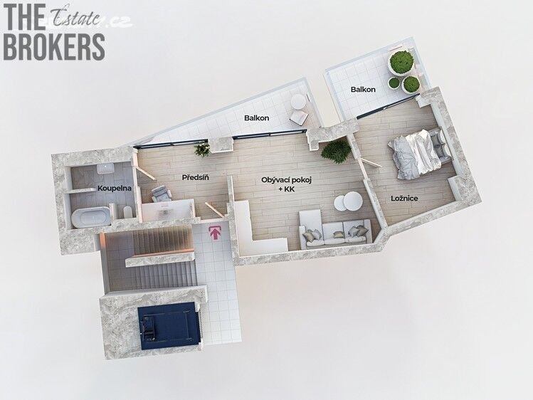 Prodej byt 2+kk - Praha, 165 00, 76 m²