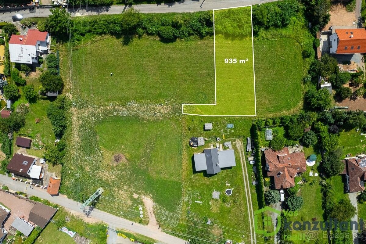 Pozemky pro bydlení, Tišnov, 666 03, 935 m²