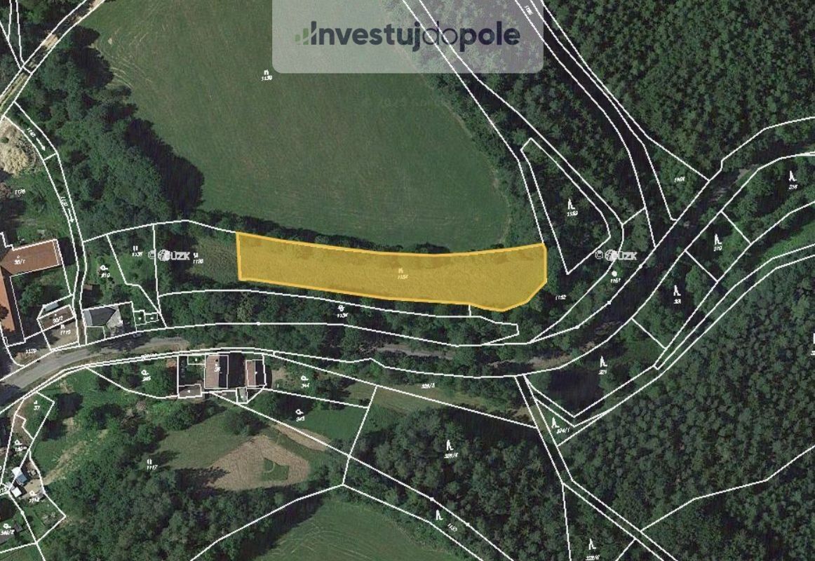 Louky, Borušov, 2 793 m²