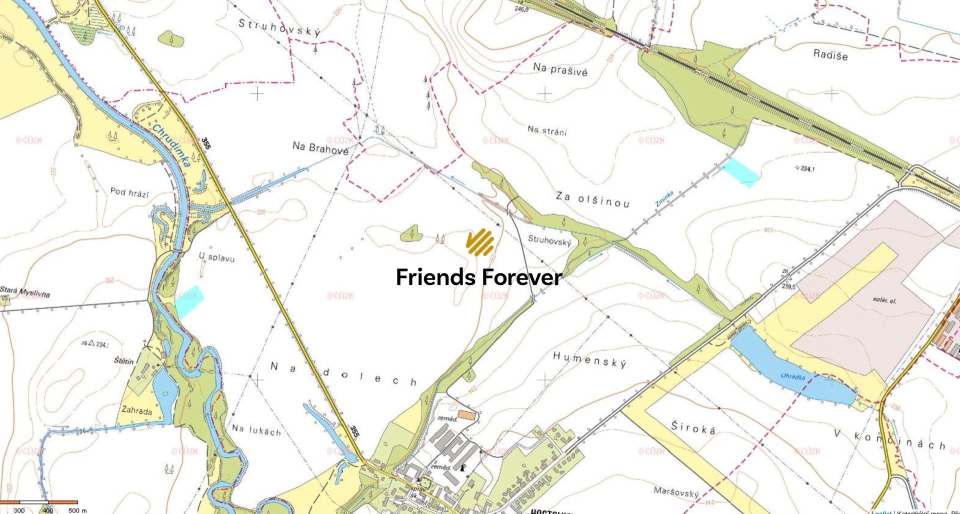 Zemědělské pozemky, Hostovice, Pardubice, 10 561 m²