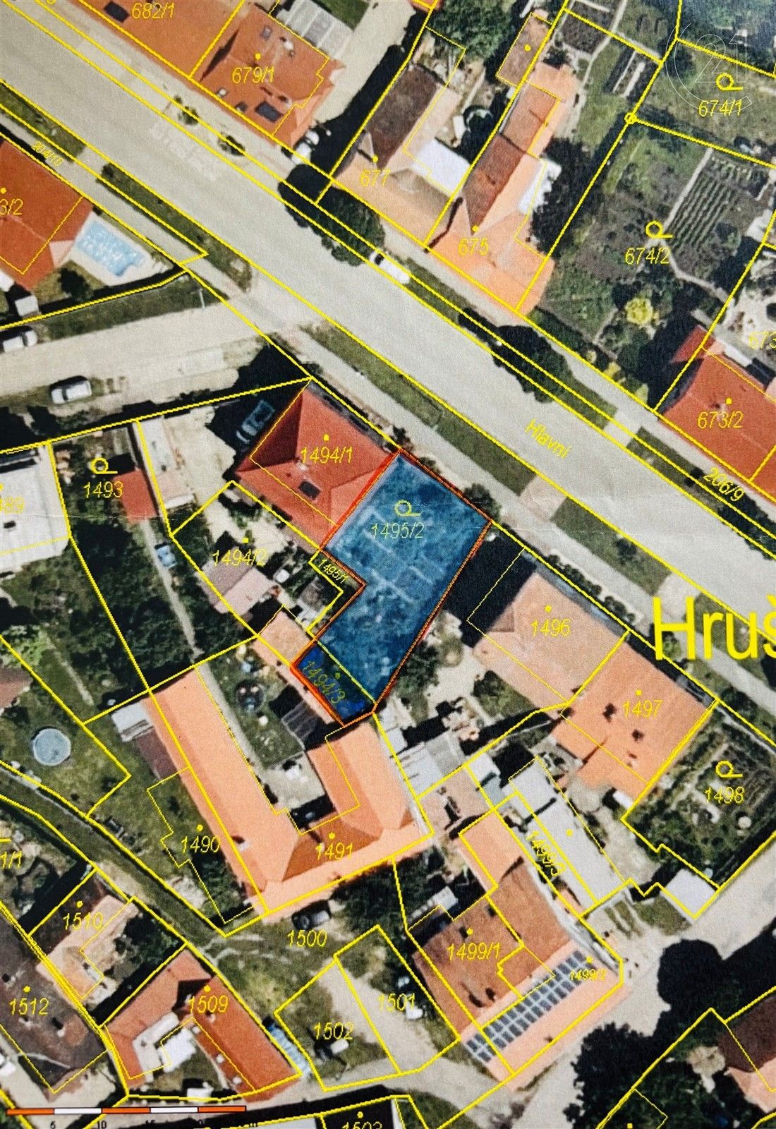 Pozemky pro bydlení, Hlavní, Hrušky, 263 m²