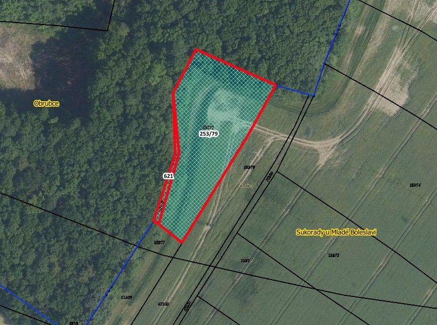 Zemědělské pozemky, Sukorady, 3 349 m²
