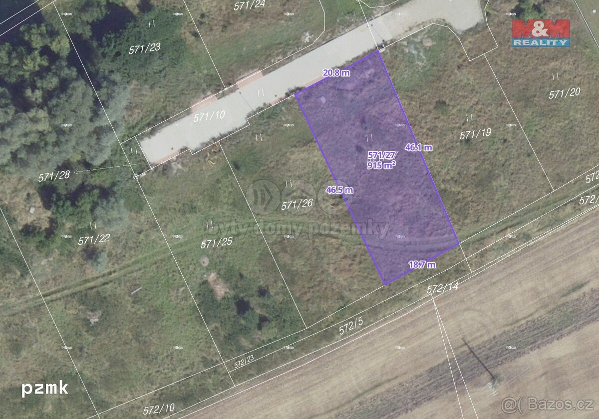 Prodej pozemek pro bydlení - Sadská, 289 12, 915 m²