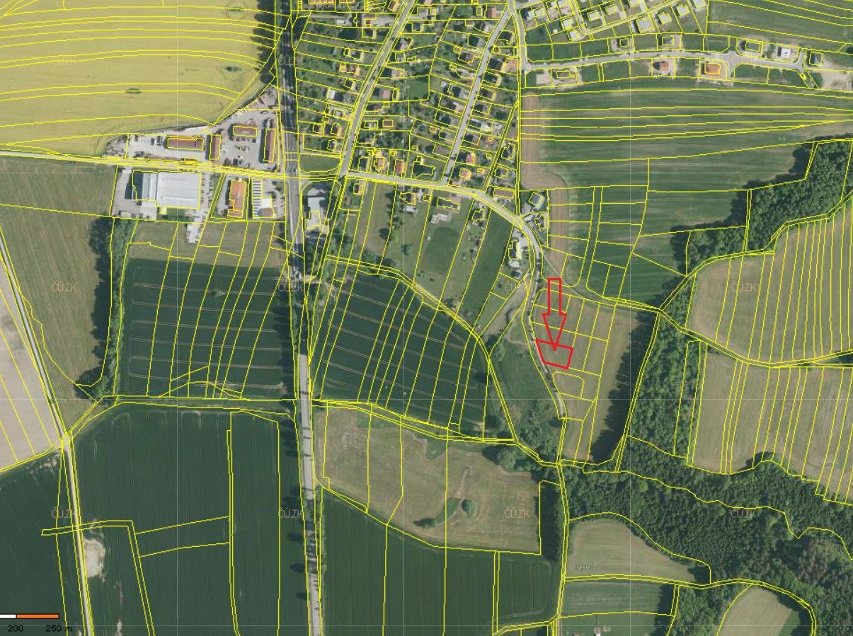Pozemky pro bydlení, Velešín, 1 003 m²