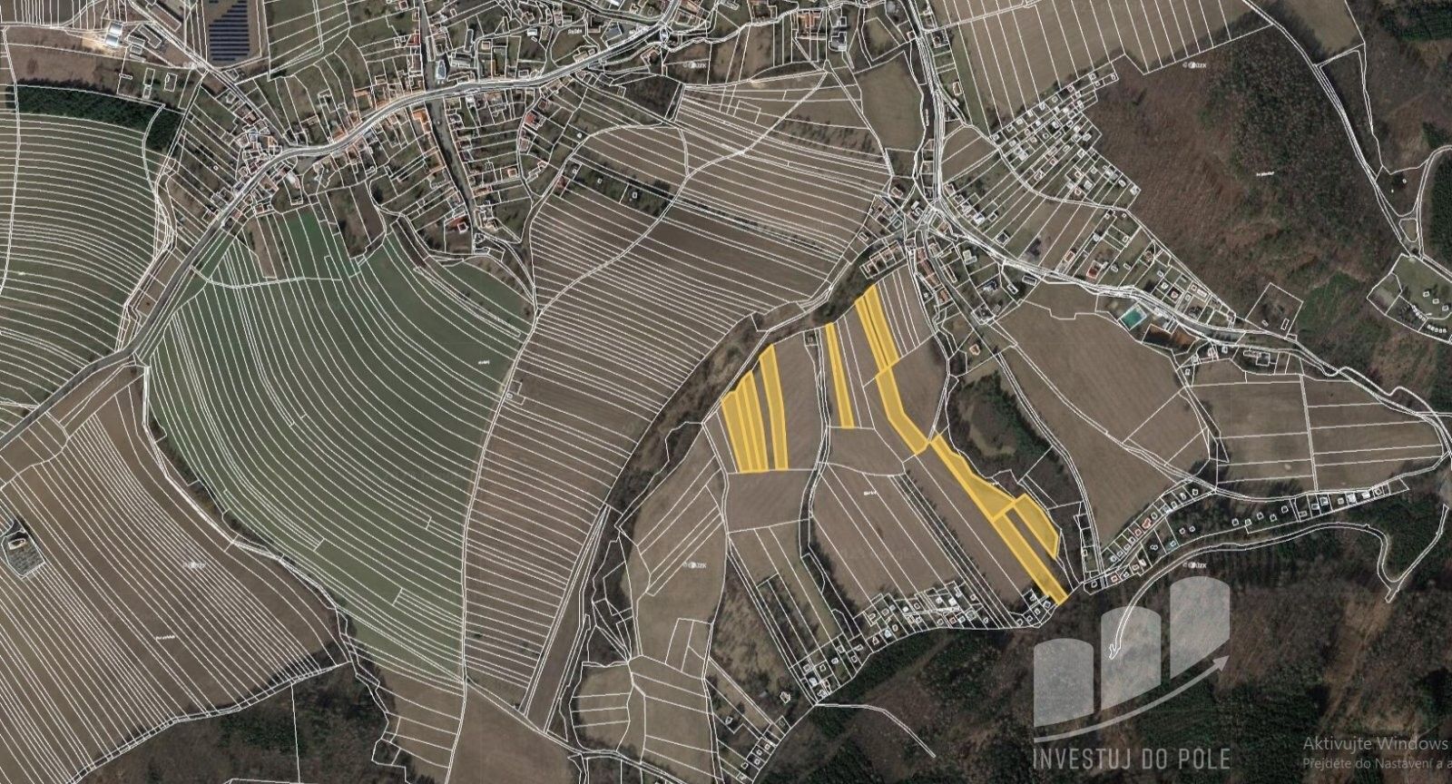 Prodej zemědělský pozemek - Roštín, 29 146 m²