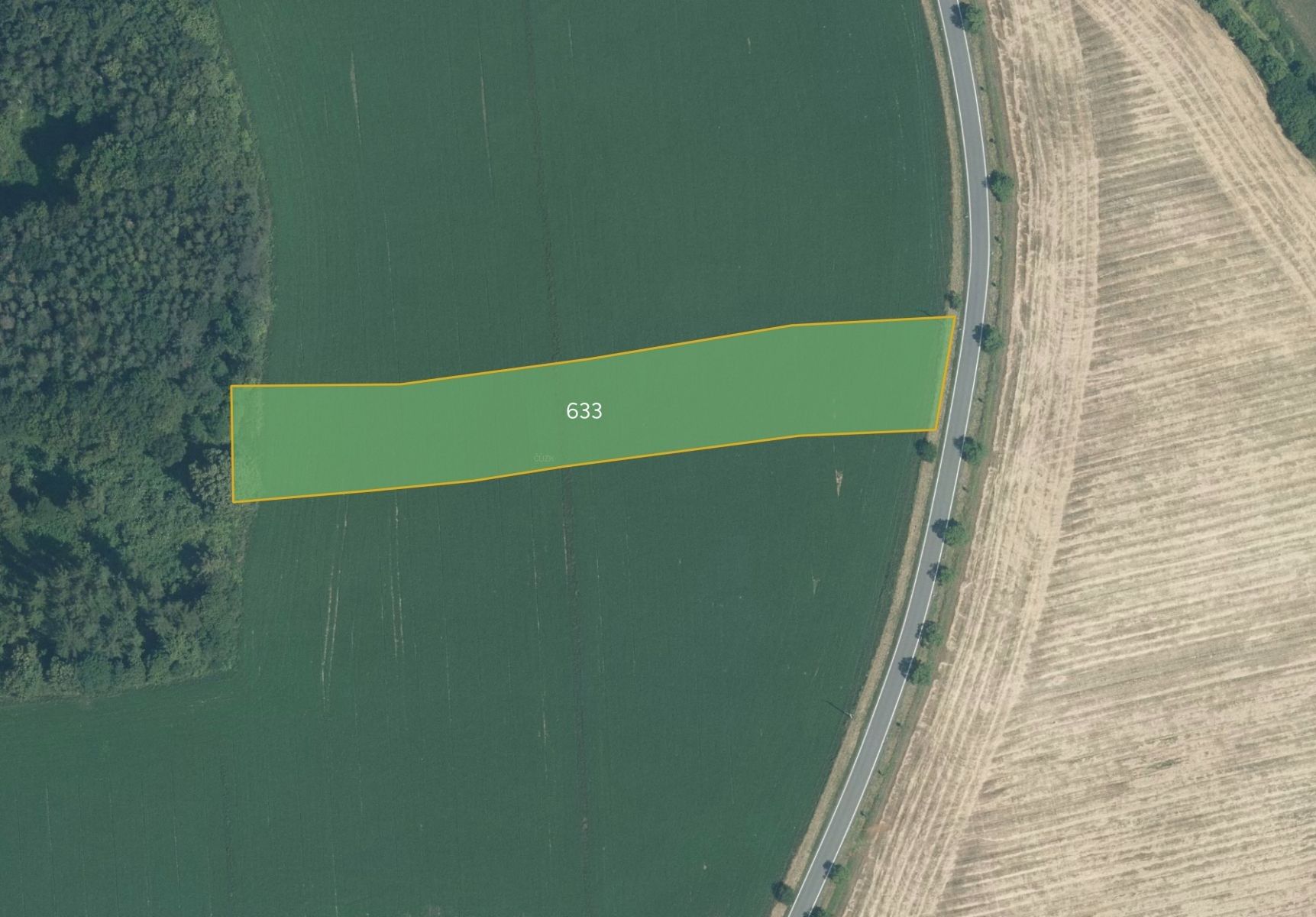Zemědělské pozemky, Horní Těšice, 5 469 m²