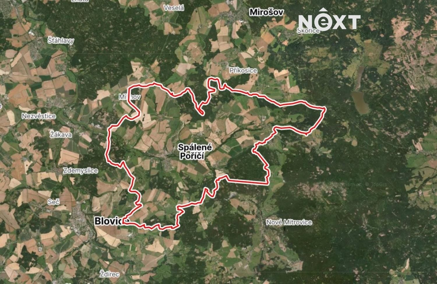 Prodej zemědělský pozemek - Zámecká, Spálené Poříčí, 29 266 m²