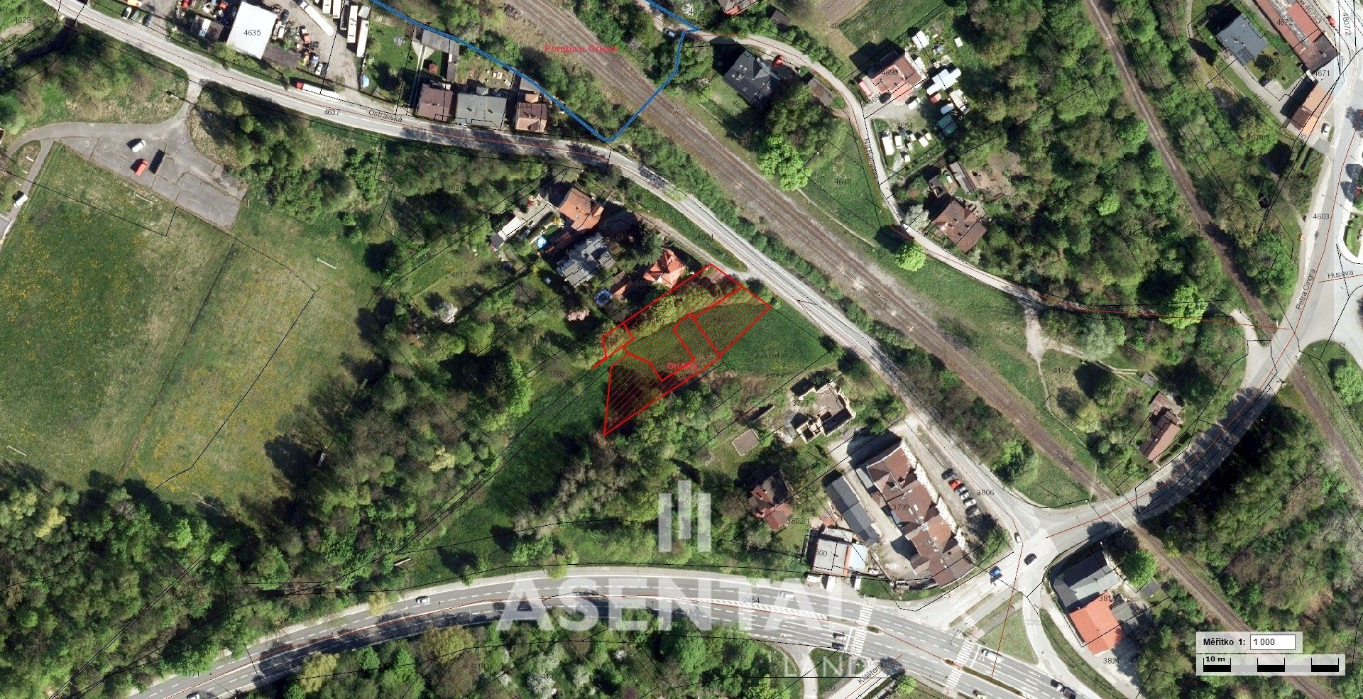 Pozemky pro bydlení, Orlová, 1 830 m²
