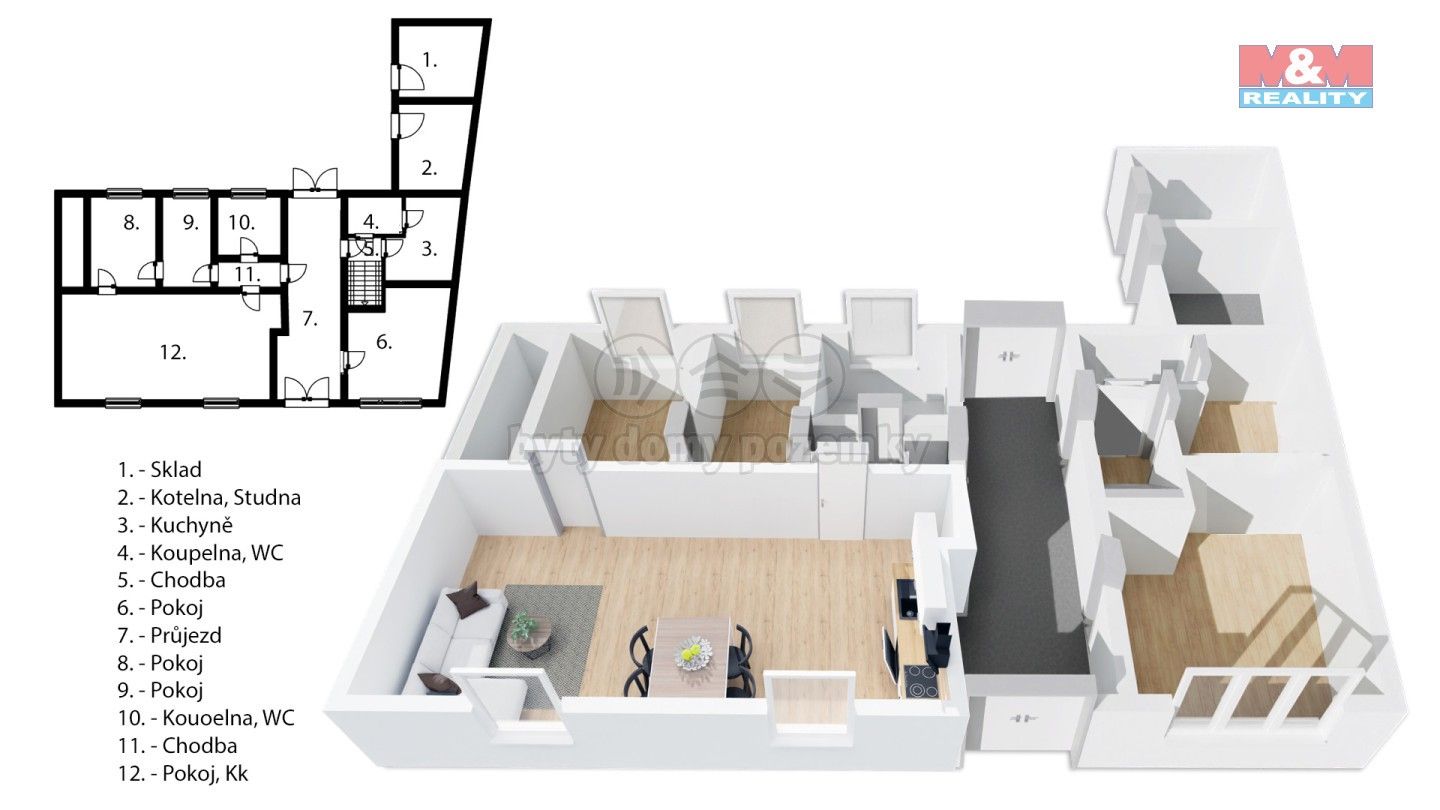 Prodej rodinný dům - Dětkovice, 137 m²