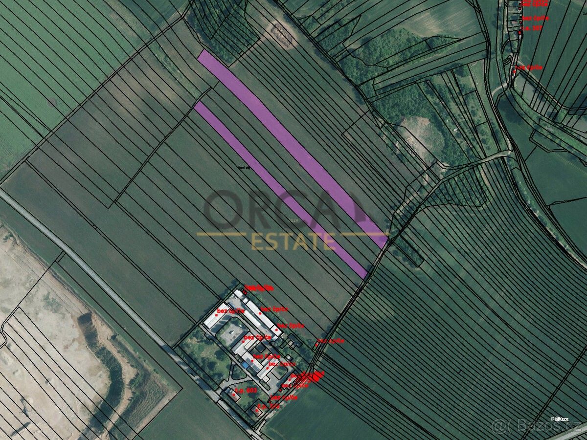 Zemědělské pozemky, Hrušovany u Brna, 664 62, 18 217 m²