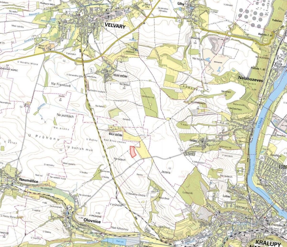 Prodej zemědělský pozemek - Olovnice, 273 26