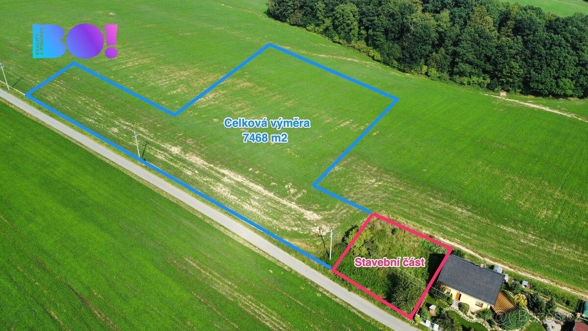 Pozemky pro bydlení, Frýdek-Místek, 738 01, 7 468 m²