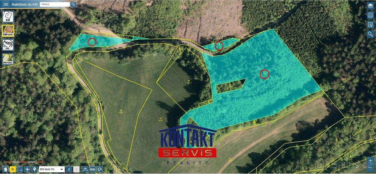 Lesy, Valašská Polanka, 756 11, 13 657 m²