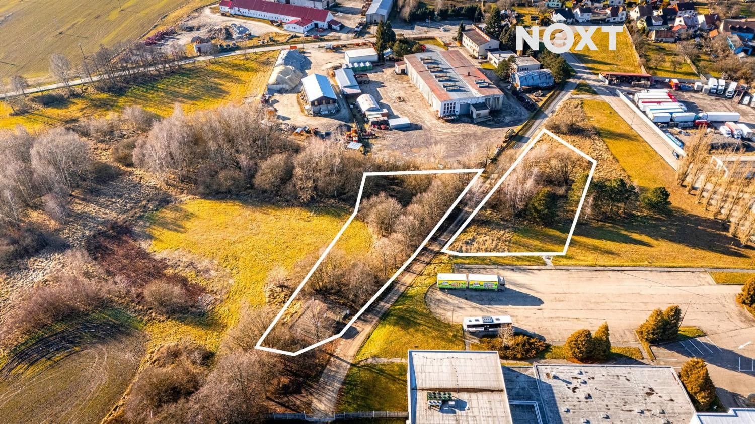 Prodej komerční pozemek - Masná, Studená, 5 397 m²