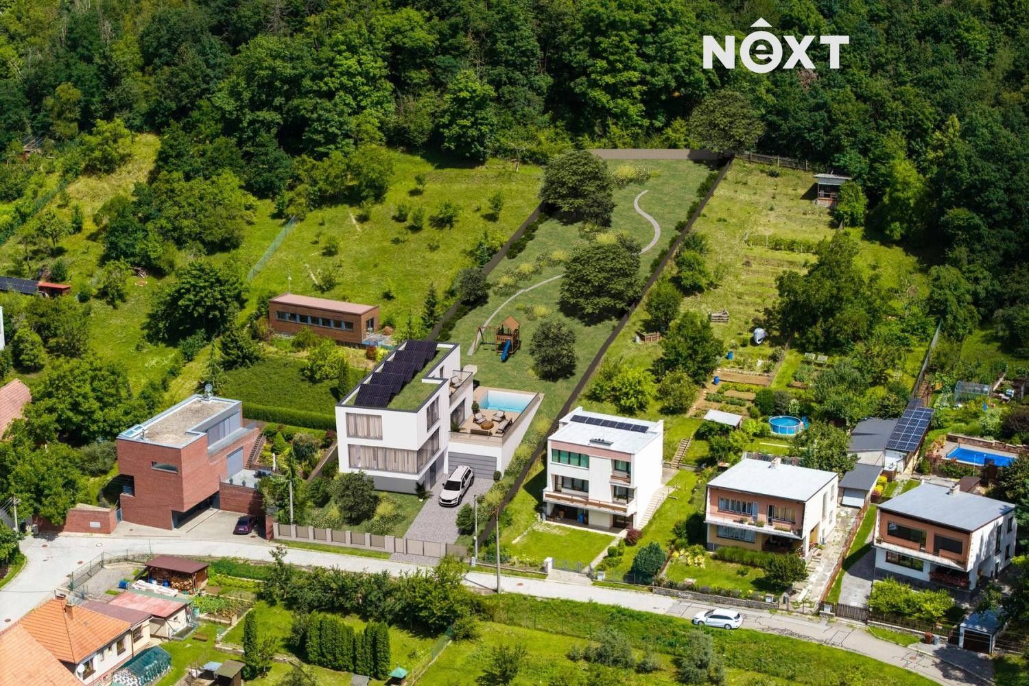 Pozemky pro bydlení, Kuřim, 1 276 m²