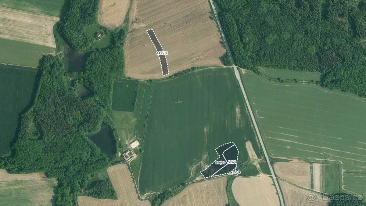Zemědělské pozemky, Olešník, 373 50, 25 154 m²