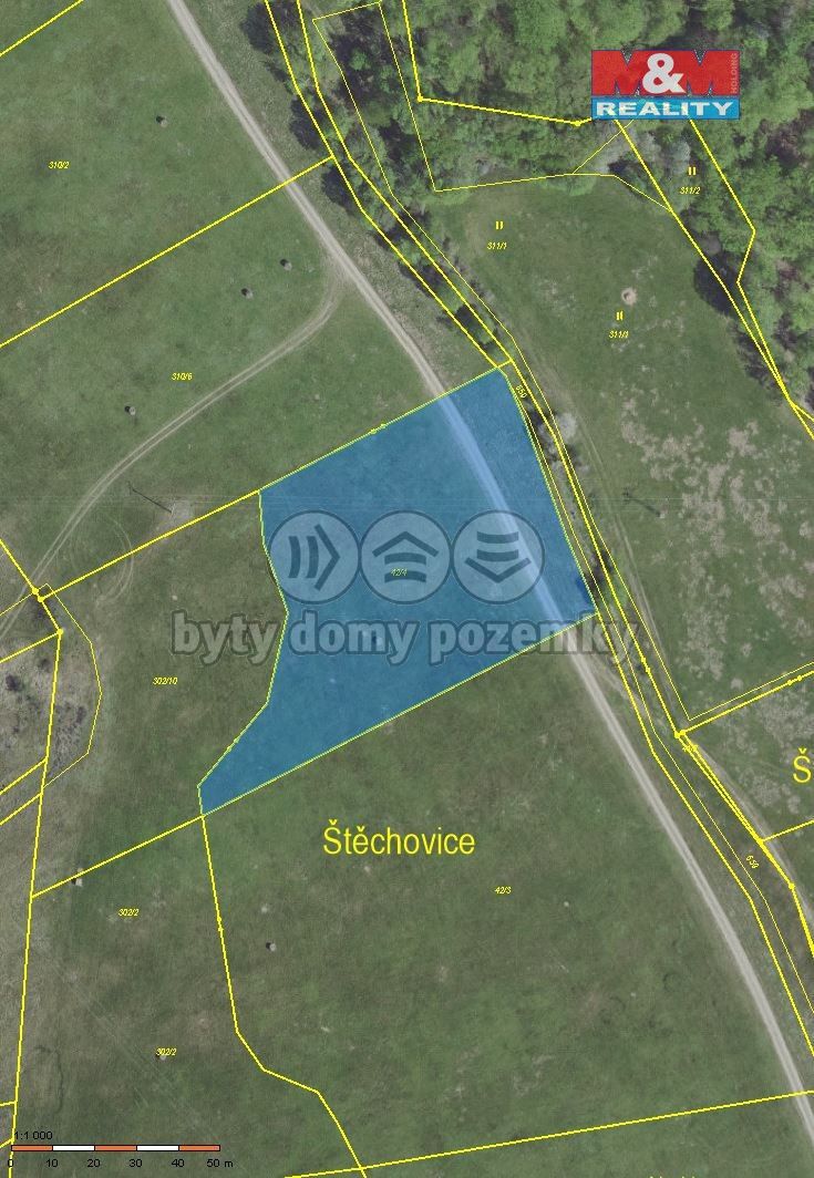 Zemědělské pozemky, Štěchovice, 252 07, 4 926 m²
