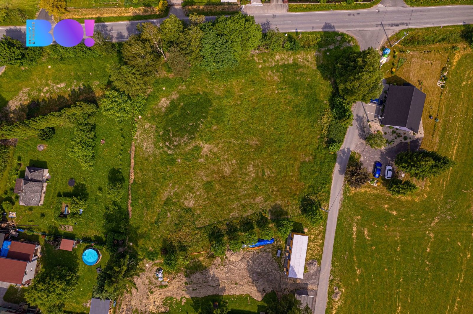 Prodej pozemek pro bydlení - Bystřice, 3 444 m²