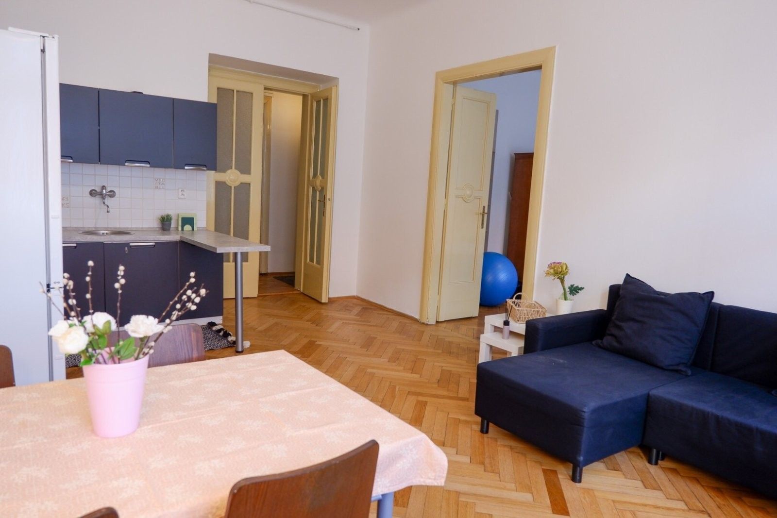2+kk, Růžová, Praha, 54 m²
