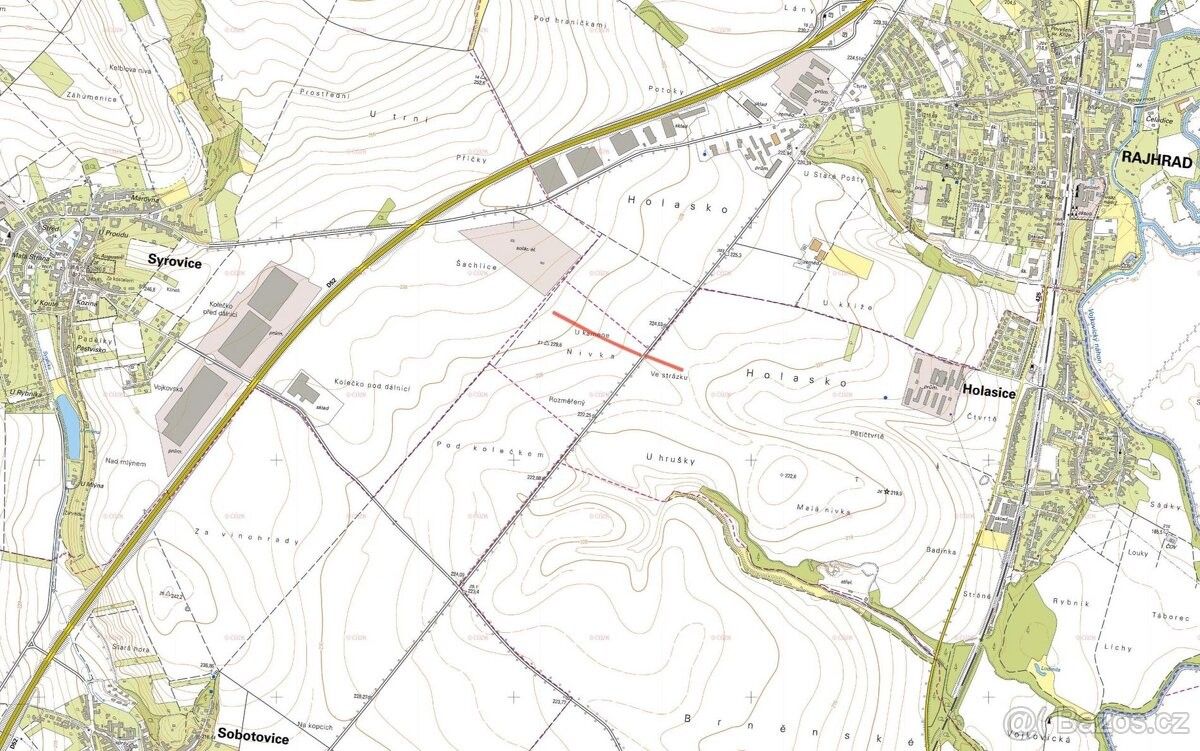Prodej zemědělský pozemek - Rajhrad, 664 61