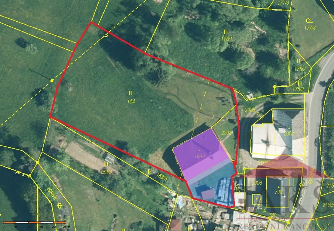 Pozemky pro bydlení, Nerudova, Kašperské Hory, 3 044 m²